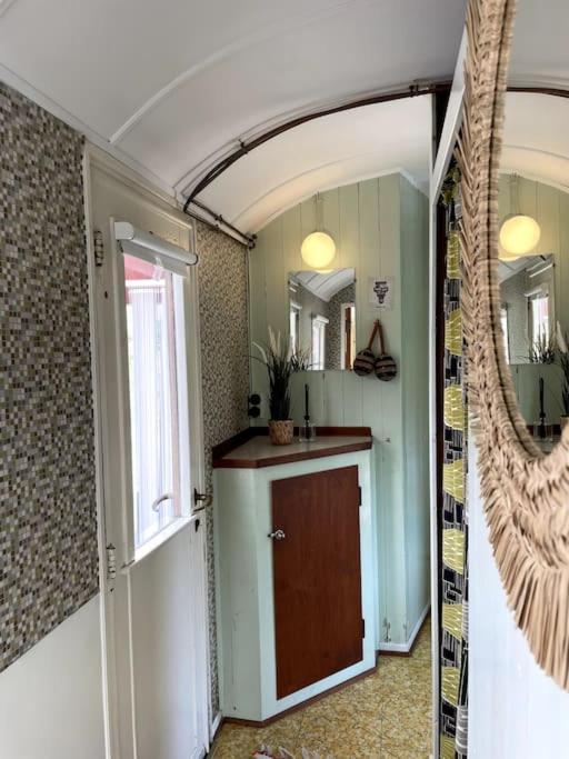 Fjordhytten. Rebuild Train Wagon From 1937. Apartment Odense Bagian luar foto