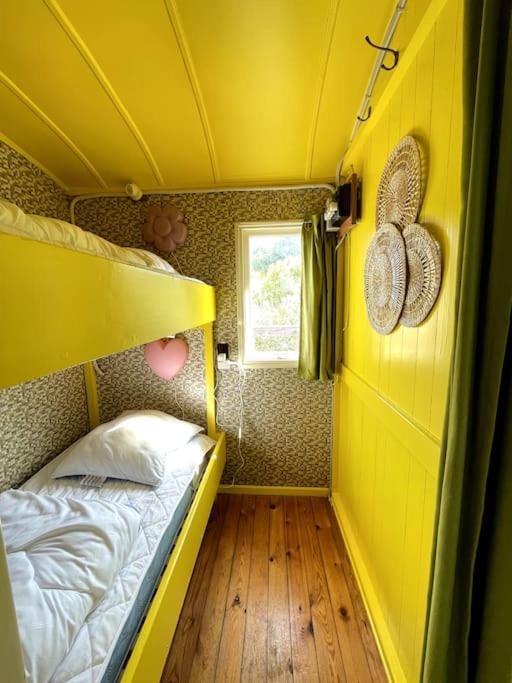 Fjordhytten. Rebuild Train Wagon From 1937. Apartment Odense Bagian luar foto